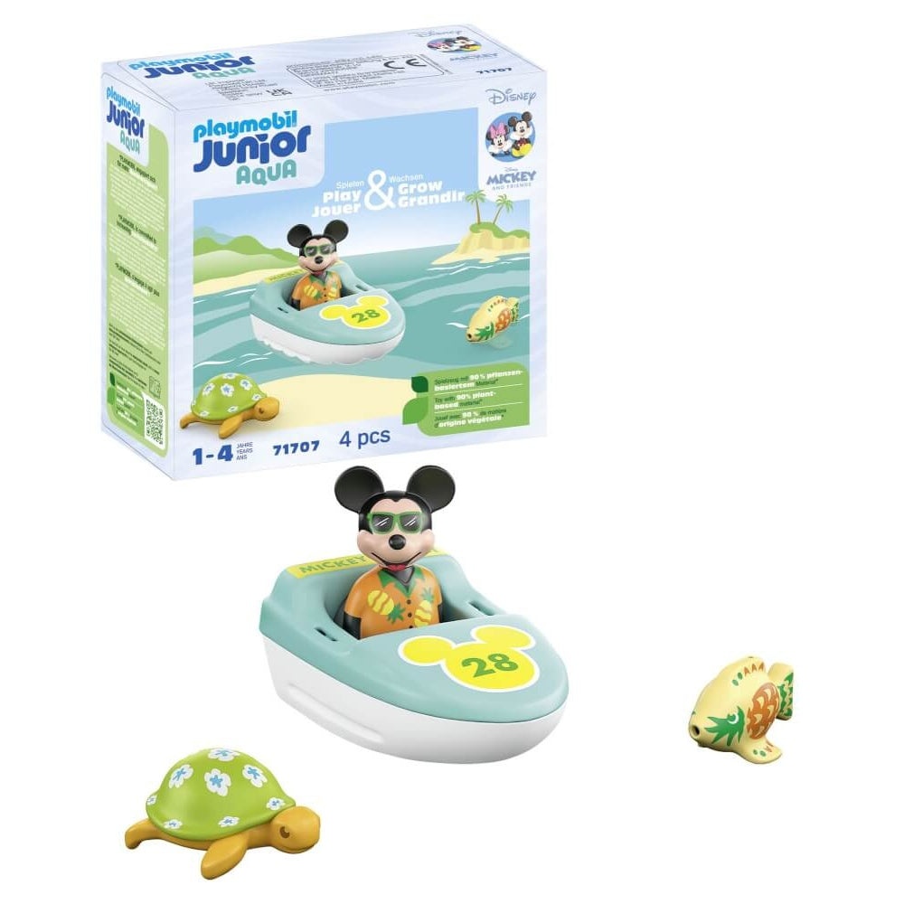 Playmobil Junior Disney tur cu barca lui Mickey