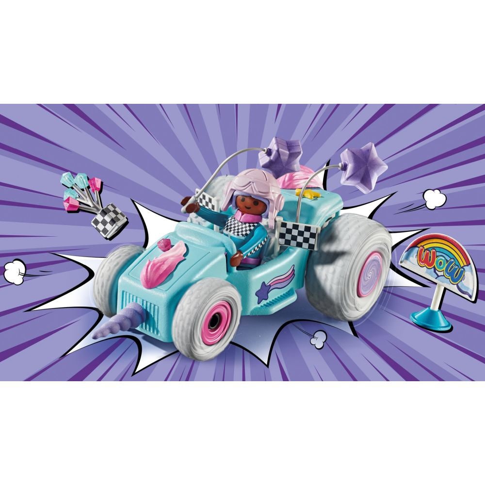 Playmobil - Kart pullback unicorn - 3 | YEO