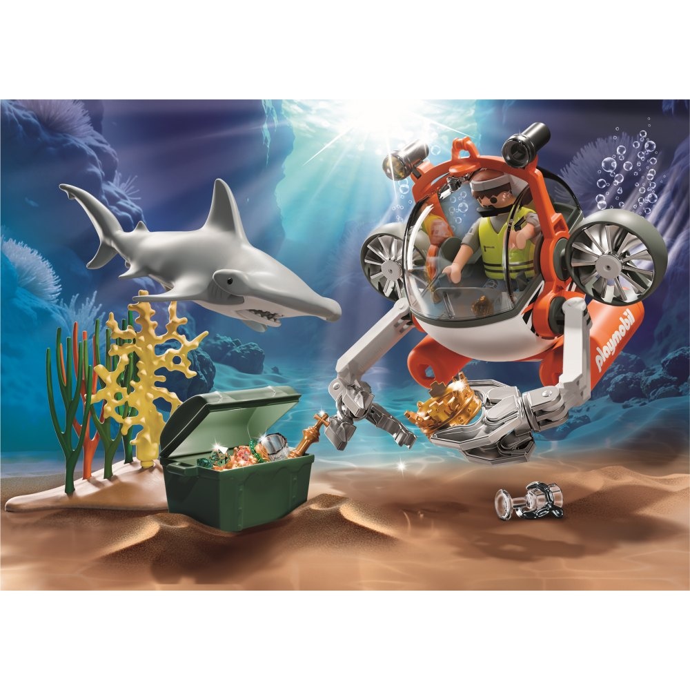 Playmobil - Promo Pack vanatoarea comorii cu submarin - 3 | YEO