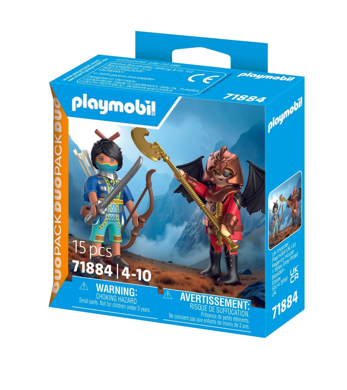 Playmobil - Set 2 figurine cavaler Novelmore si bandit Burnham - 2 | YEO