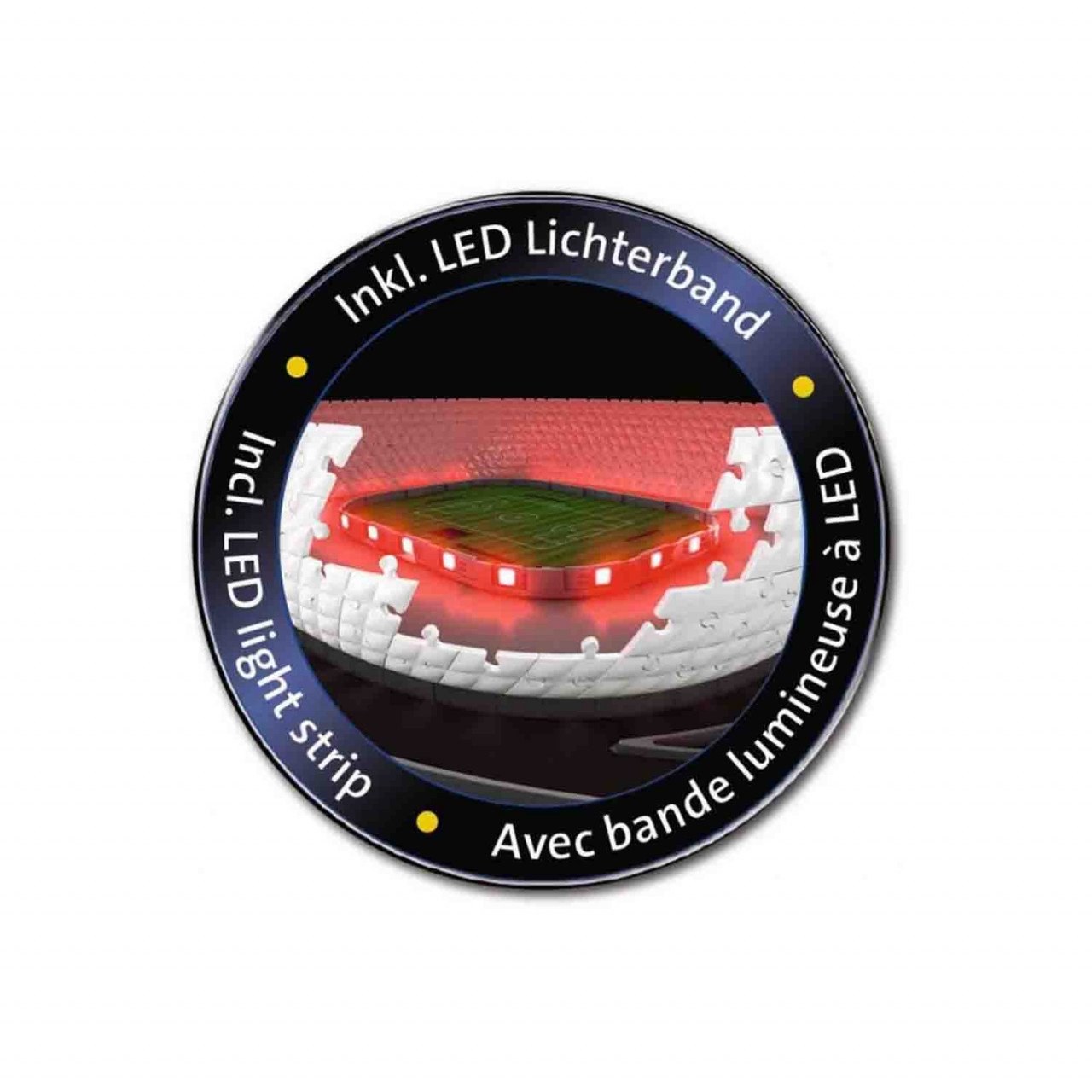 Puzzle 3D Led Allianz Arena, 216 Piese - 2 | YEO