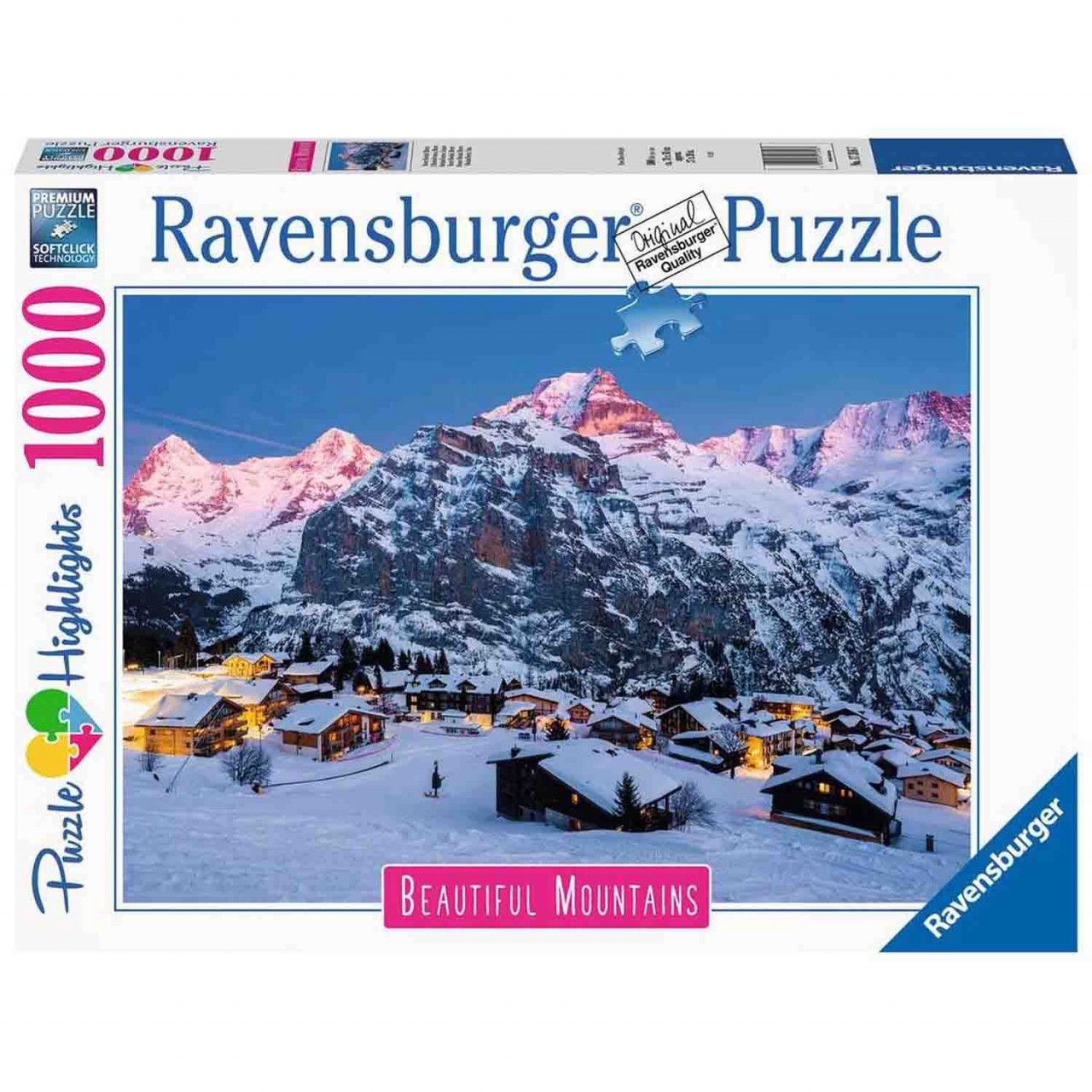 Puzzle Berner Mürren, 1000 Piese