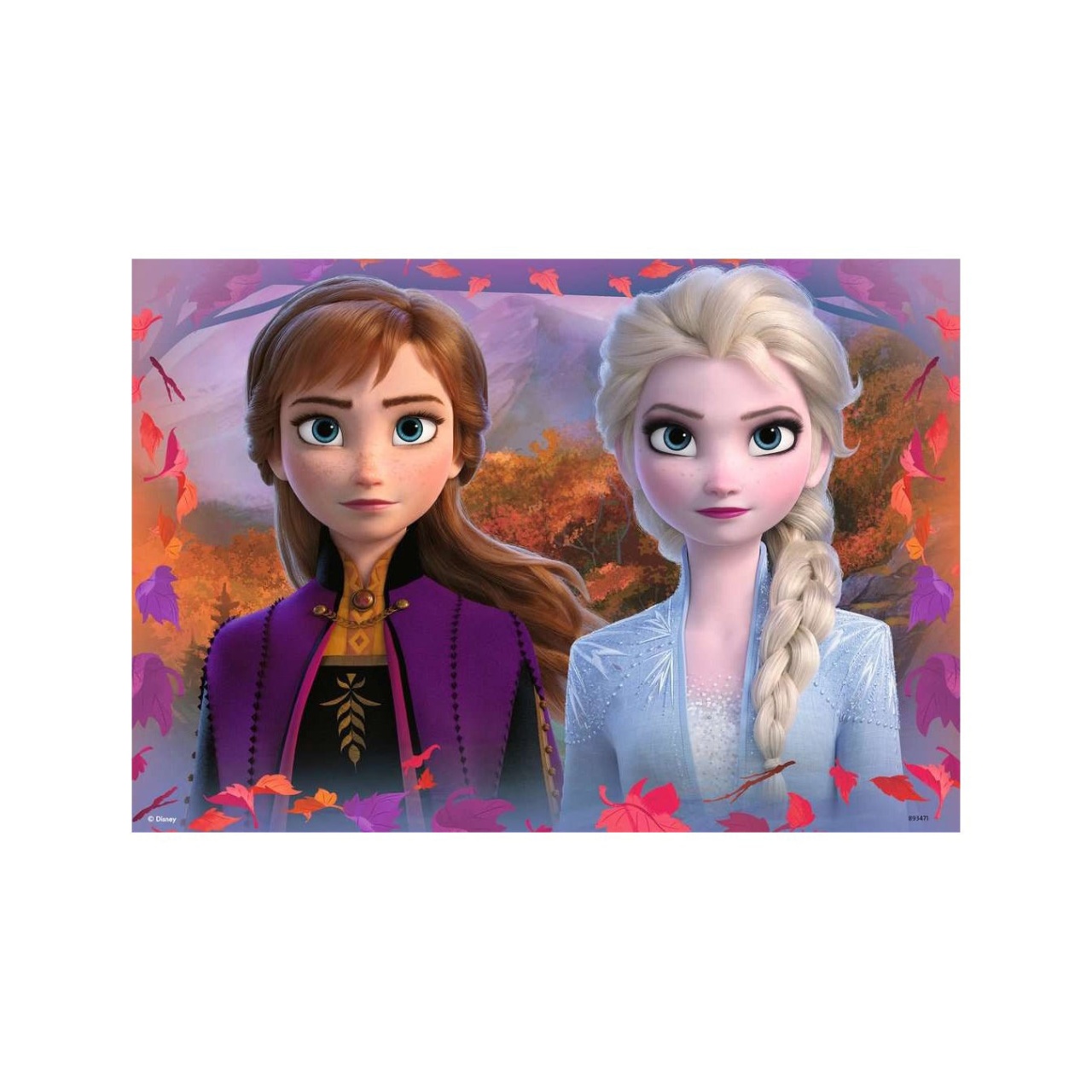 Puzzle Frozen II, 2X12 Piese - 2 | YEO