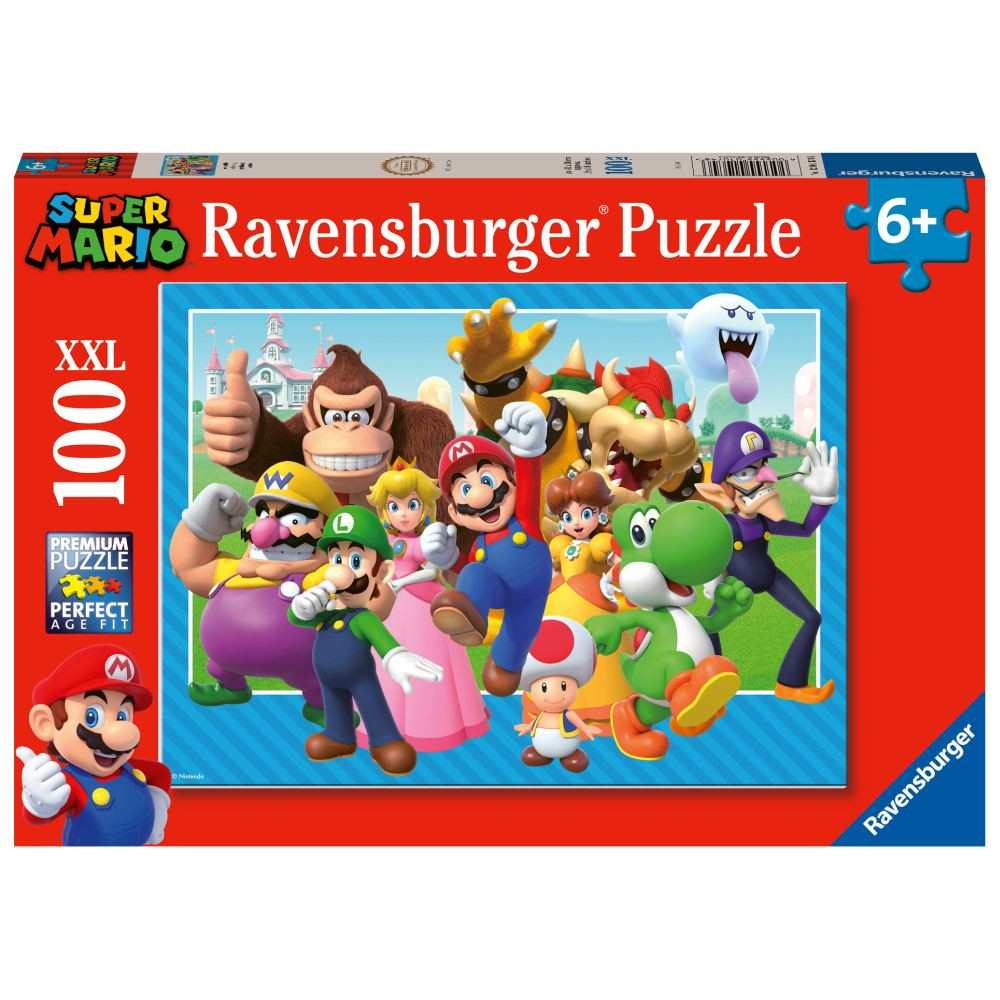 Puzzle personaje Super Mario 100 piese