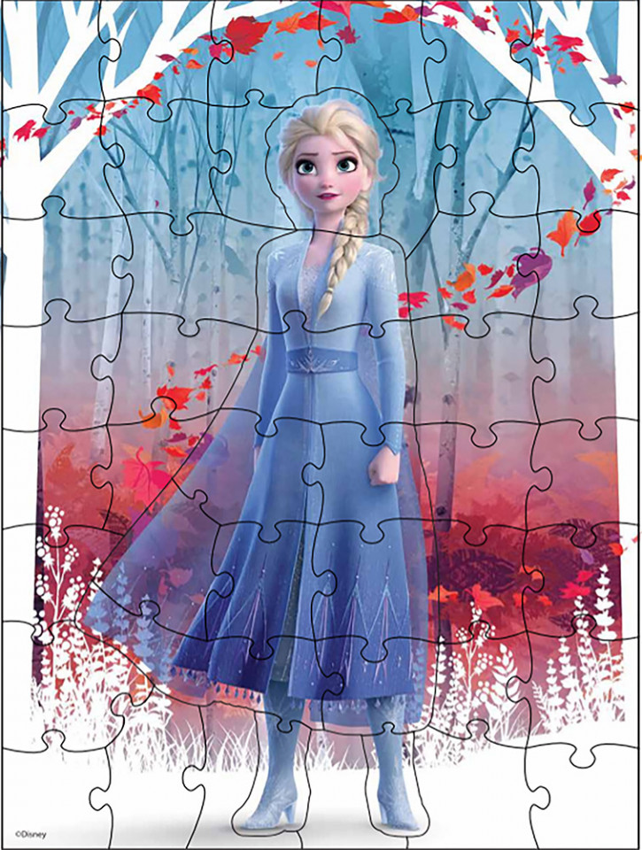 Puzzle Surpriza Frozen2 Cu 48 Piese In Cutie Diamant - 1 | YEO