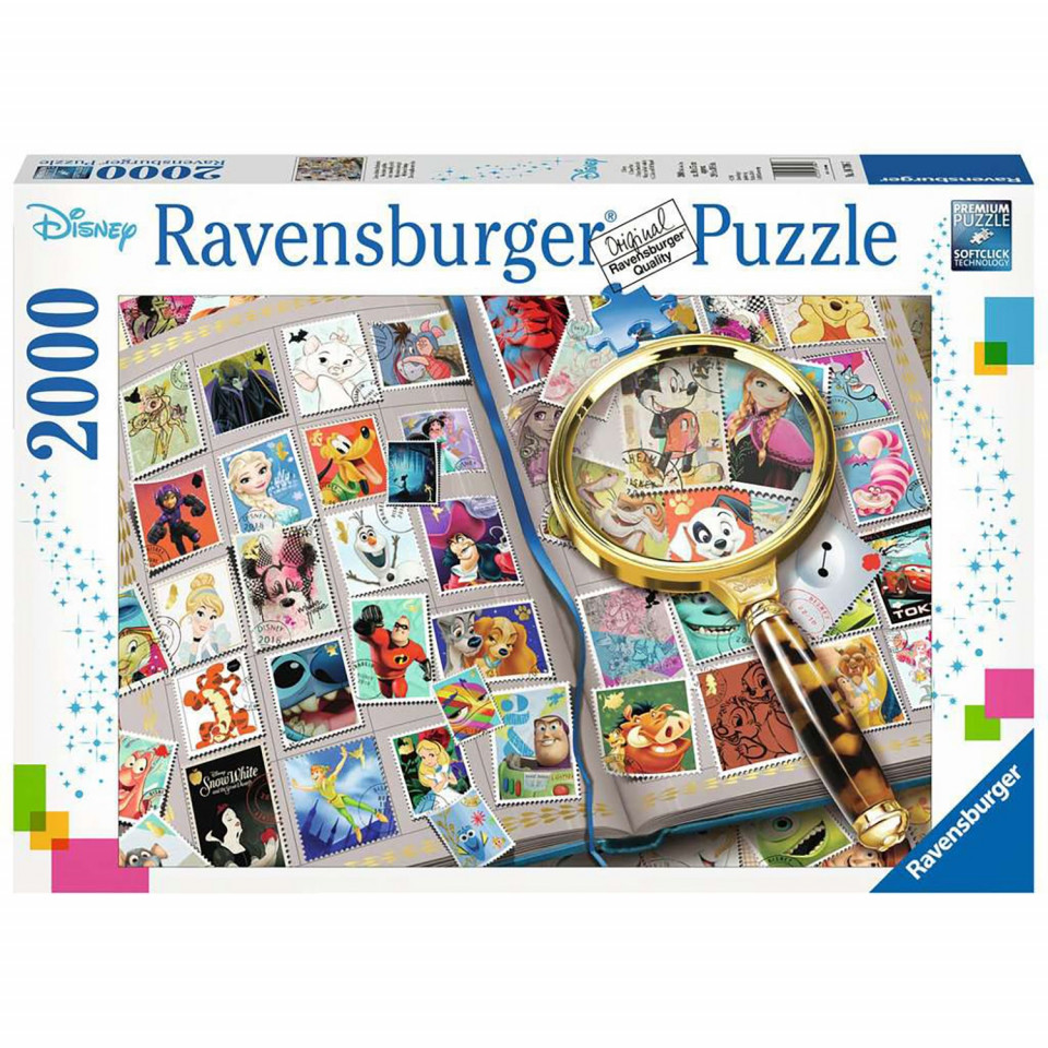 Puzzle Timbre Disney, 2000 Piese - 1 | YEO