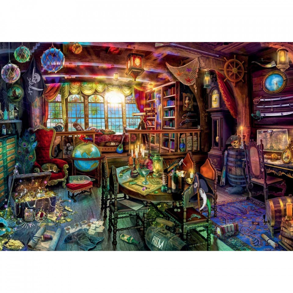 PUZZLE VIATA DE PIRAT, 1000 PIESE