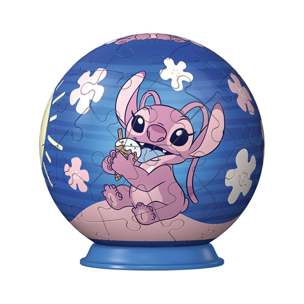 Ravensburger - Puzzle 3D bila Disney Stitch Angel 54 piese - 2 | YEO