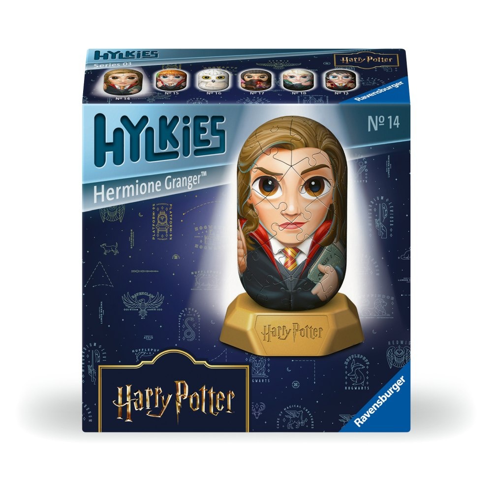 Ravensburger - Puzzle 3D Hylkies Harry Potter mini figurina de colectie Hermione Granger 54 piese - 1 | YEO