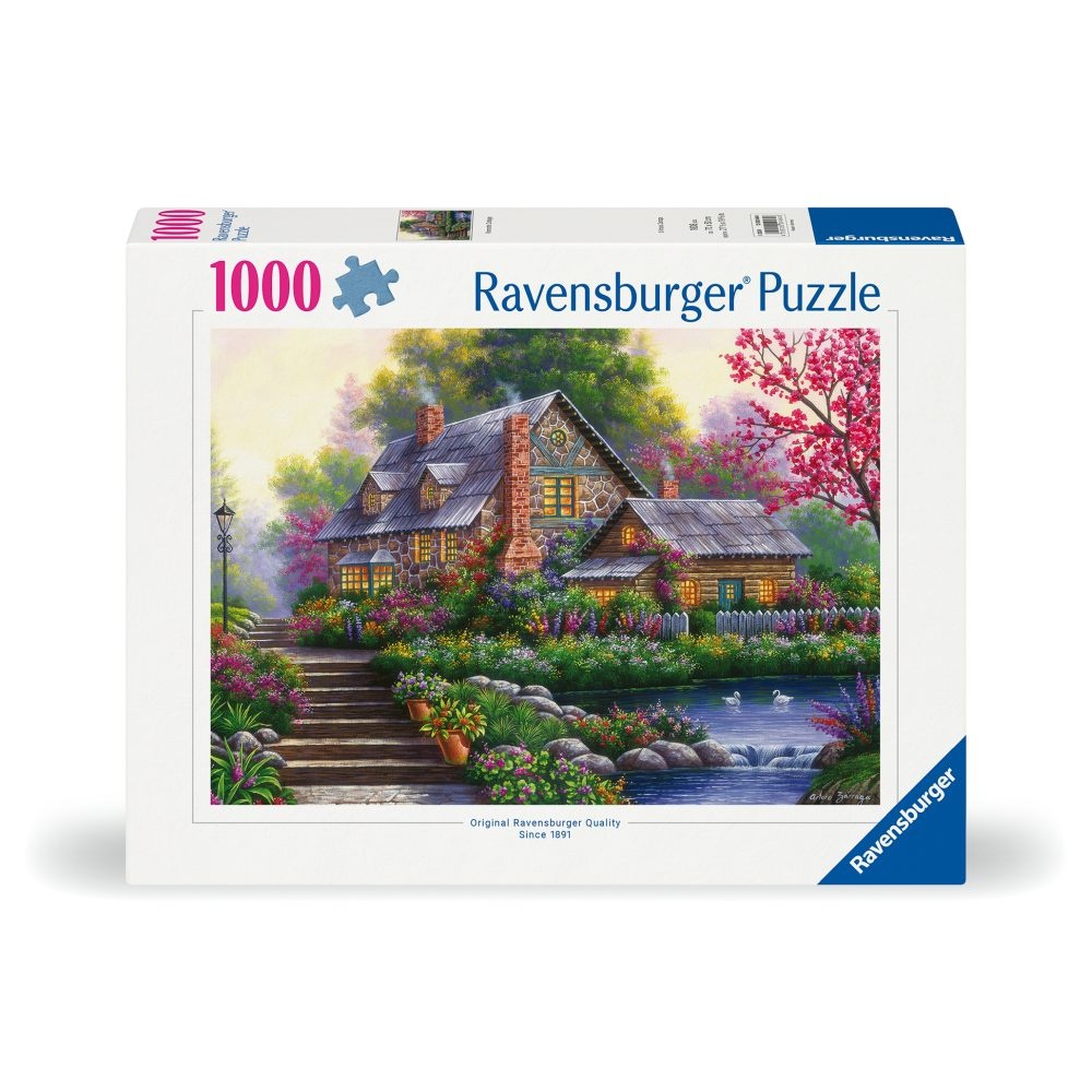 Ravensburger - Puzzle cabana romantica 1000 piese design nou