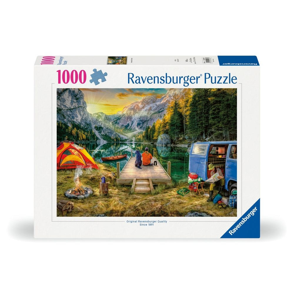 Ravensburger - Puzzle camping 1000 piese design nou