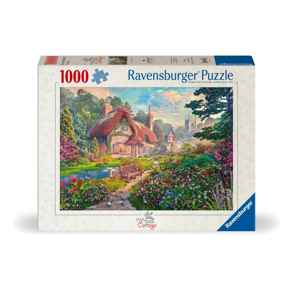 Ravensburger - Puzzle casuta de langa stejar 1000 piese - 1 | YEO