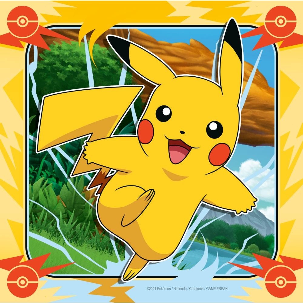 Ravensburger - Puzzle Pokemon 3x49 piese - 3 | YEO