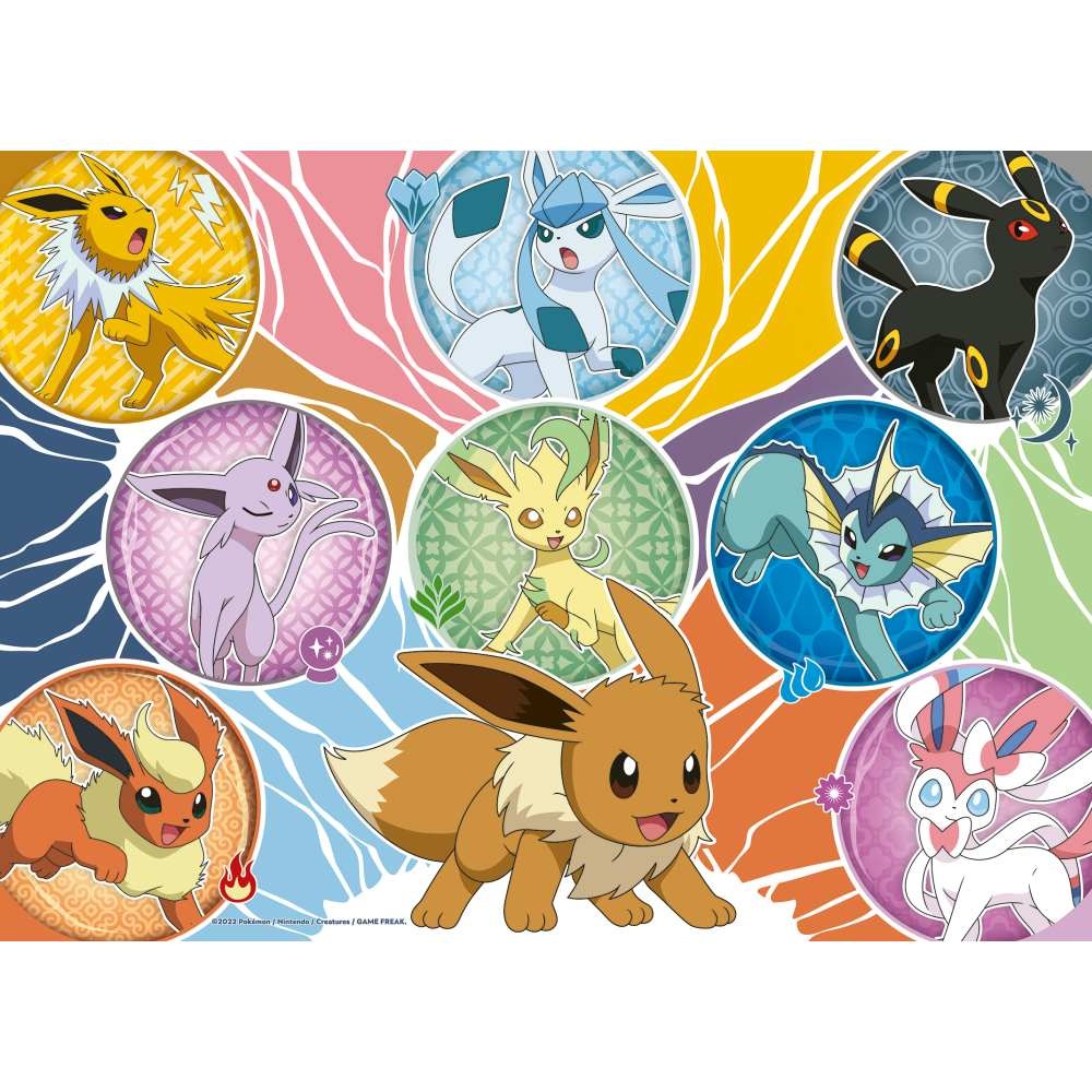 Ravensburger - Puzzle Pokemon 4x100 piese - 1 | YEO