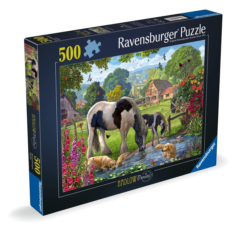 Ravensburger - Puzzle Poneii din Hadlow 500 piese