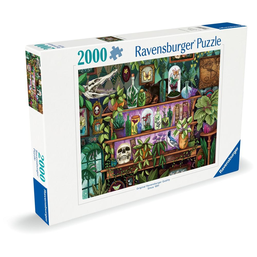 Ravensburger - Puzzle raftul vrajitoarei 2000 piese - 1 | YEO