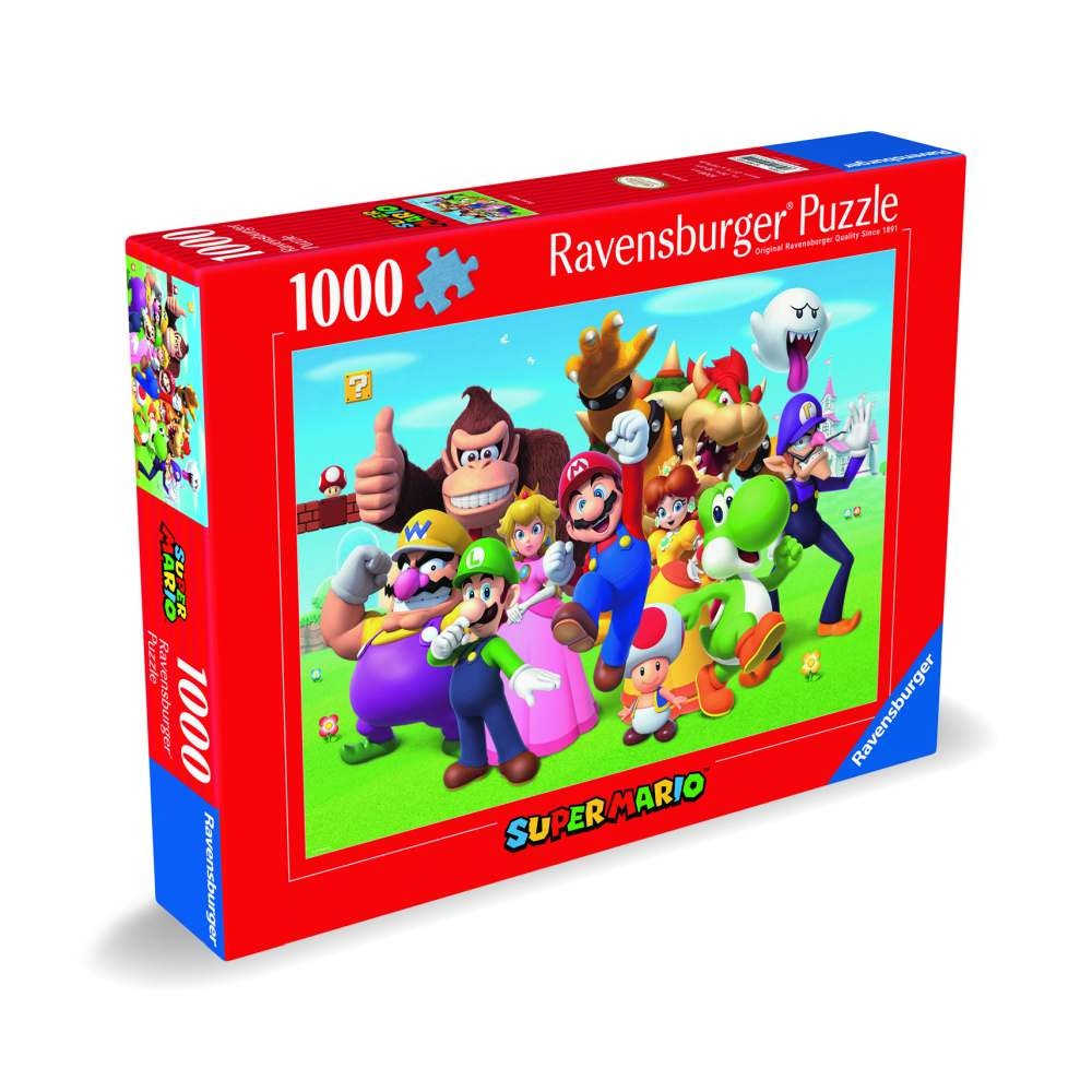 Ravensburger - Puzzle Super Mario 1000 piese design nou - 1 | YEO