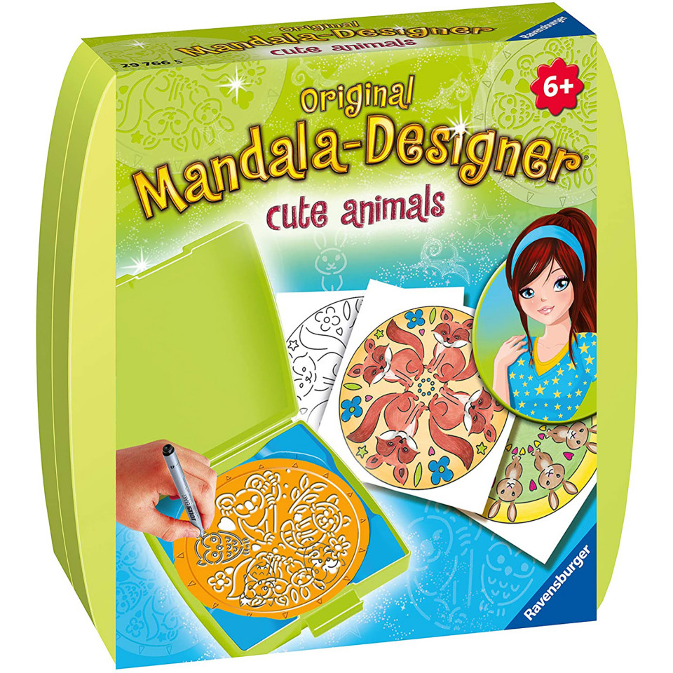 Ravensburger - Set De Creatie Mini Mandala Cu Animale - 1 | YEO