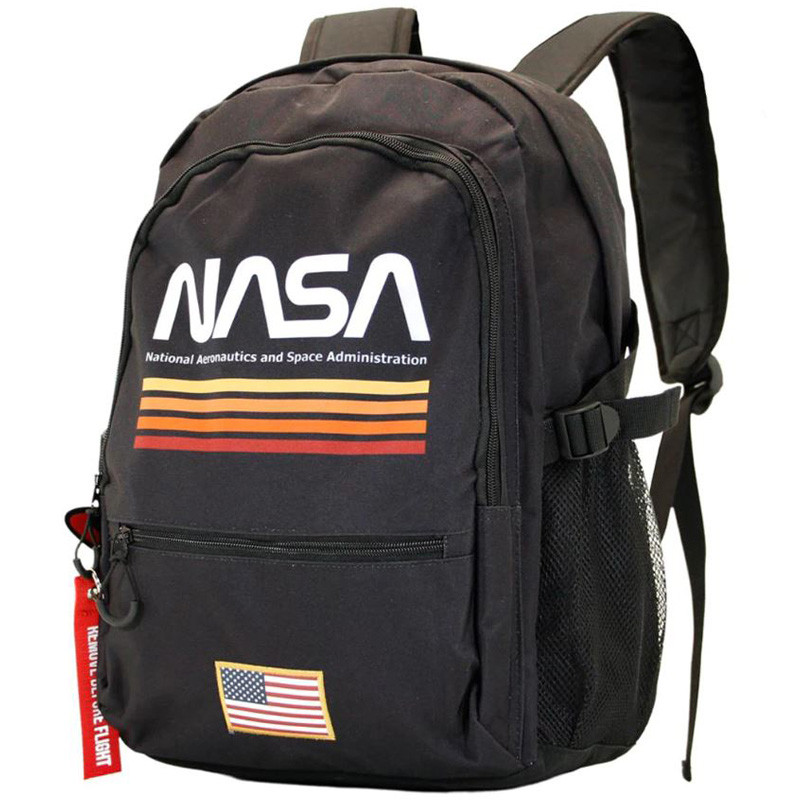 Rucsac NASA Fan Fight Black, 31x44x18 cm - 1 | YEO