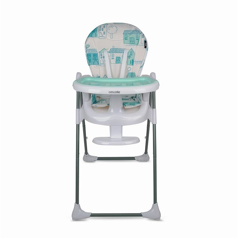 Scaun de luat masa Coccolle Fino Pastel Turquoise - 3 | YEO