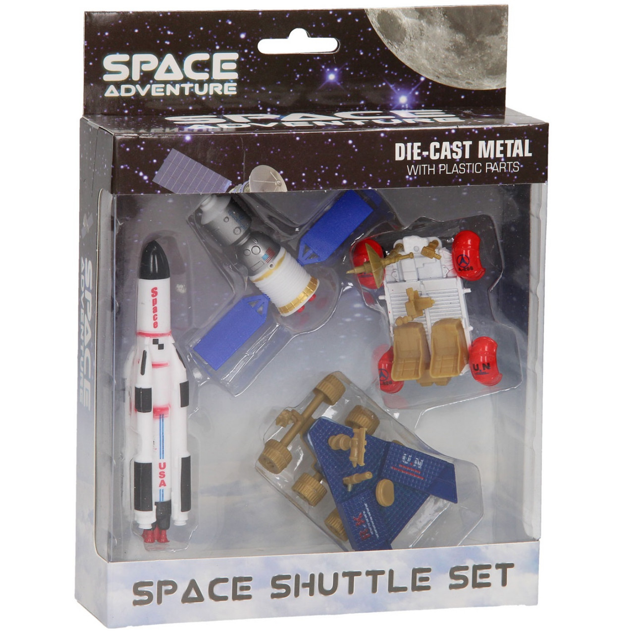 Set 4 figurine din metal/plastic - Vehicule spatiale - 1 | YEO