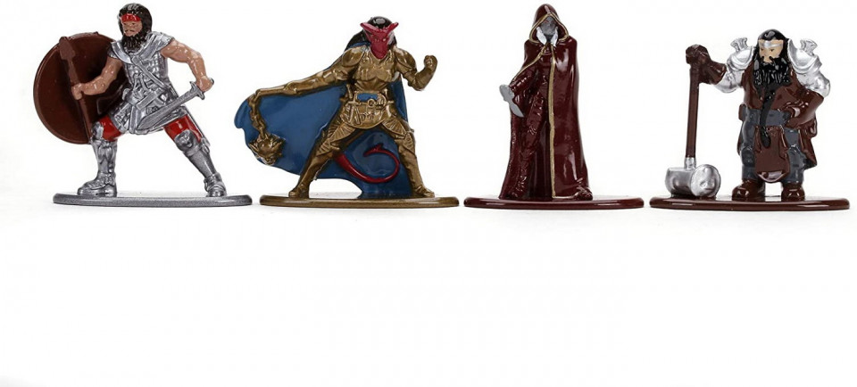 Set 5 Nano Figurine Din Metal Dungeons Dragons 4 Cm - 2 | YEO