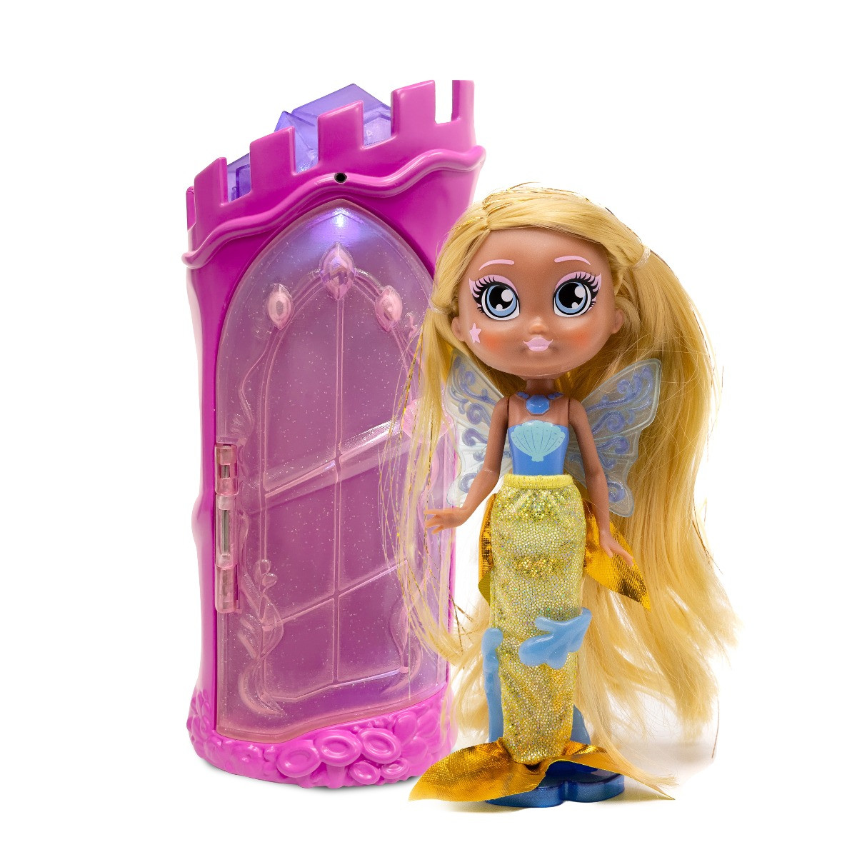 Set de joaca cu papusa sirena Bright Fairy Friends, castel si accesorii - 3 | YEO