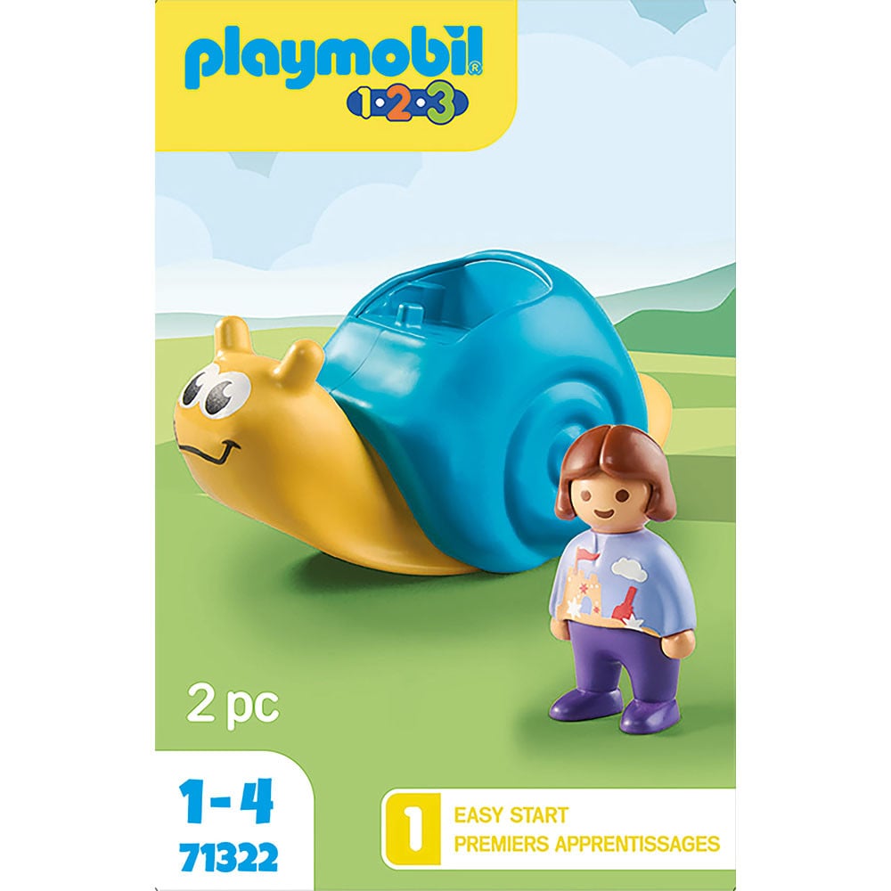 Set de joaca Playmobil 1.2.3 Balansoar Melc Cu Zornaitoare - 2 | YEO