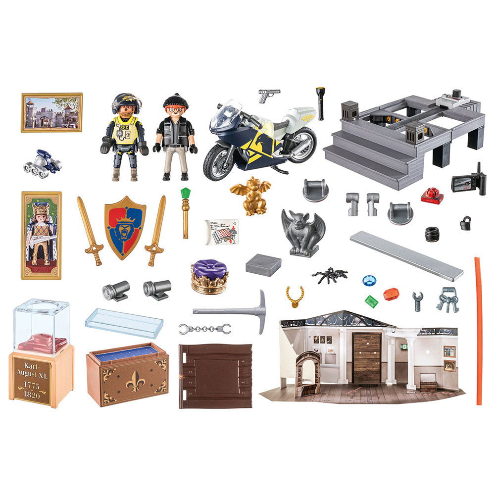 Set de joaca Playmobil Calendar Craciun Furt La Muzeul Politiei - 2 | YEO