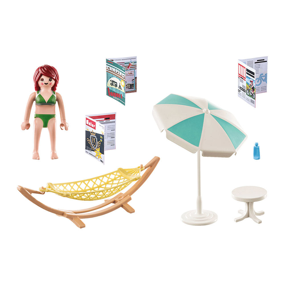 Set de joaca Playmobil - Femeie In Hamac - 1 | YEO