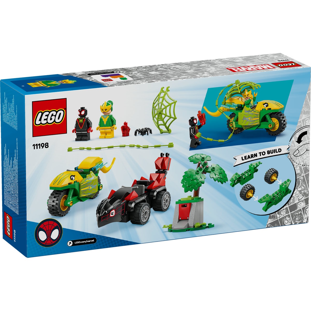 Set Jucarii LEGO DUPLO® - Spin si Electro în dino-vehicule (11198) - 3 | YEO