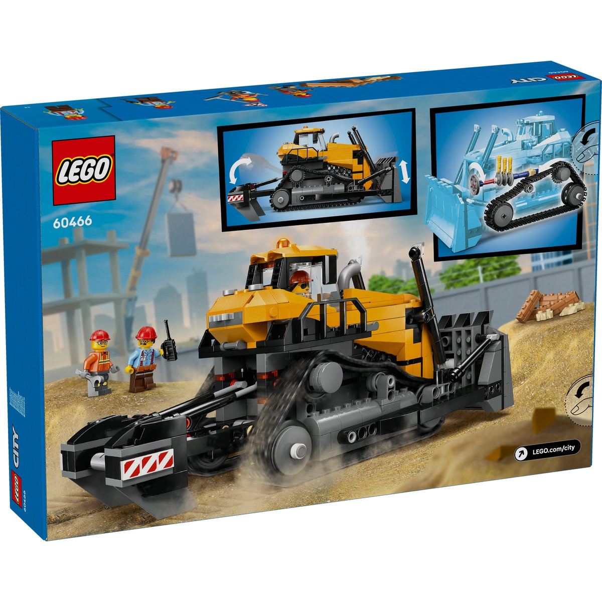 Set LEGO City - Buldozer galben (60466) - 2 | YEO