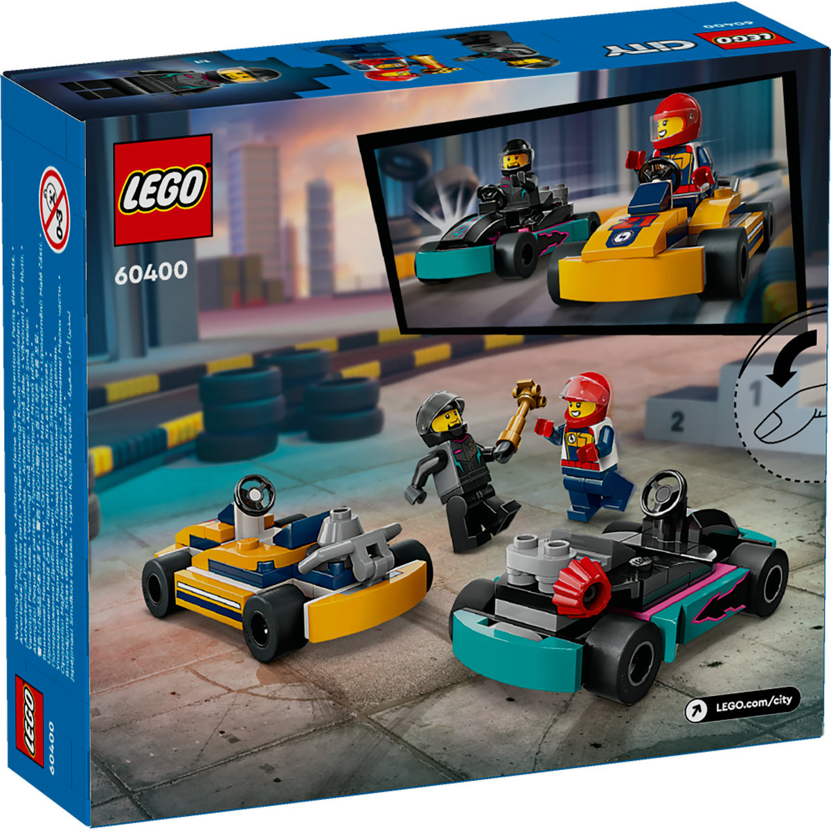 Set LEGO City - Carturi si piloti de curse (60400) - 2 | YEO