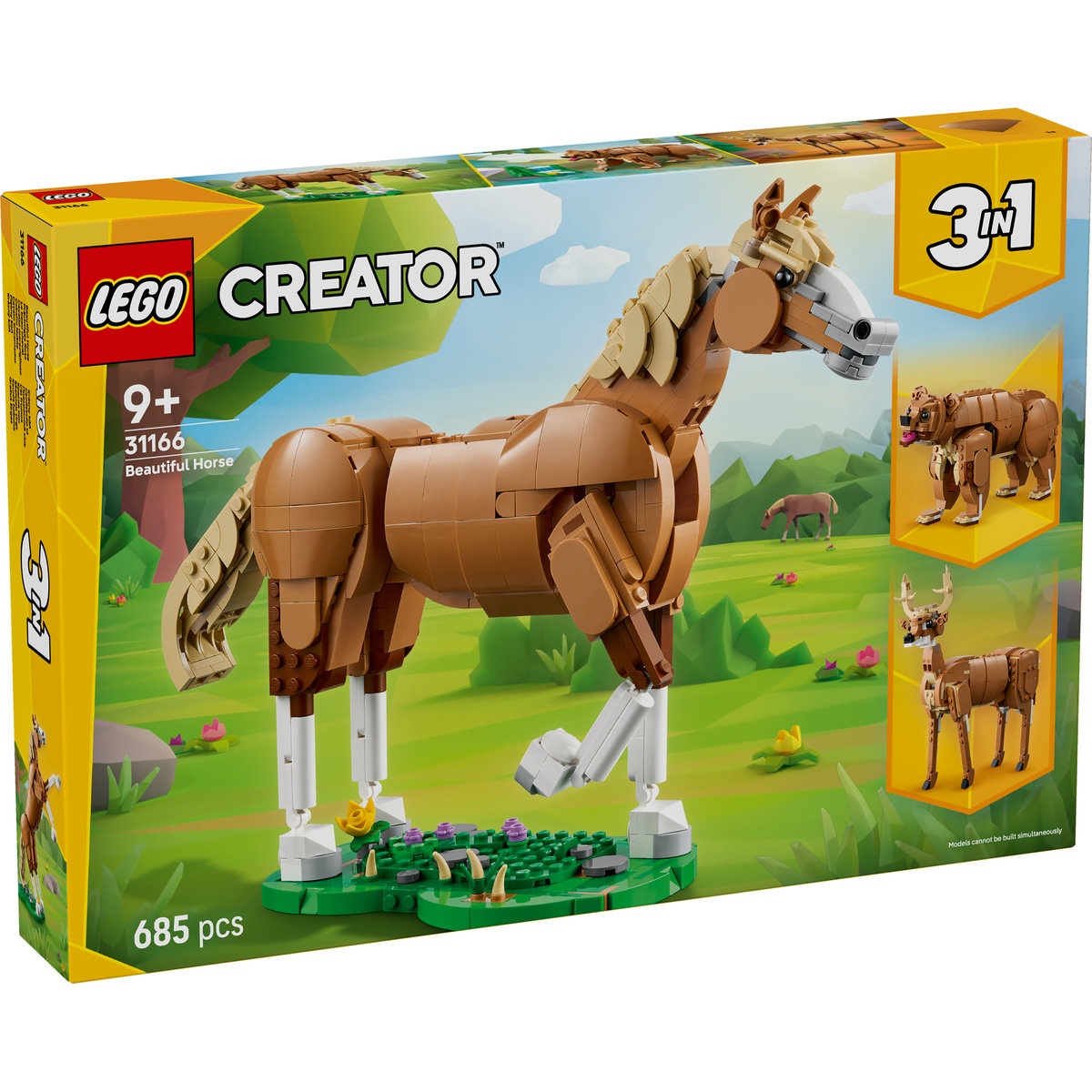 Set LEGO Creator - Cal frumos (31166) - 1 | YEO