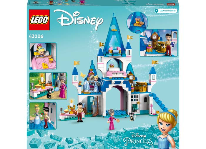 Set LEGO Disney - Castelul Cenusaresei si al Printului (43206) - 2 | YEO