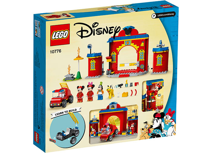 Set LEGO Disney - Mickey si prietenii: Statia si camionul de pompieri (10776) - 2 | YEO