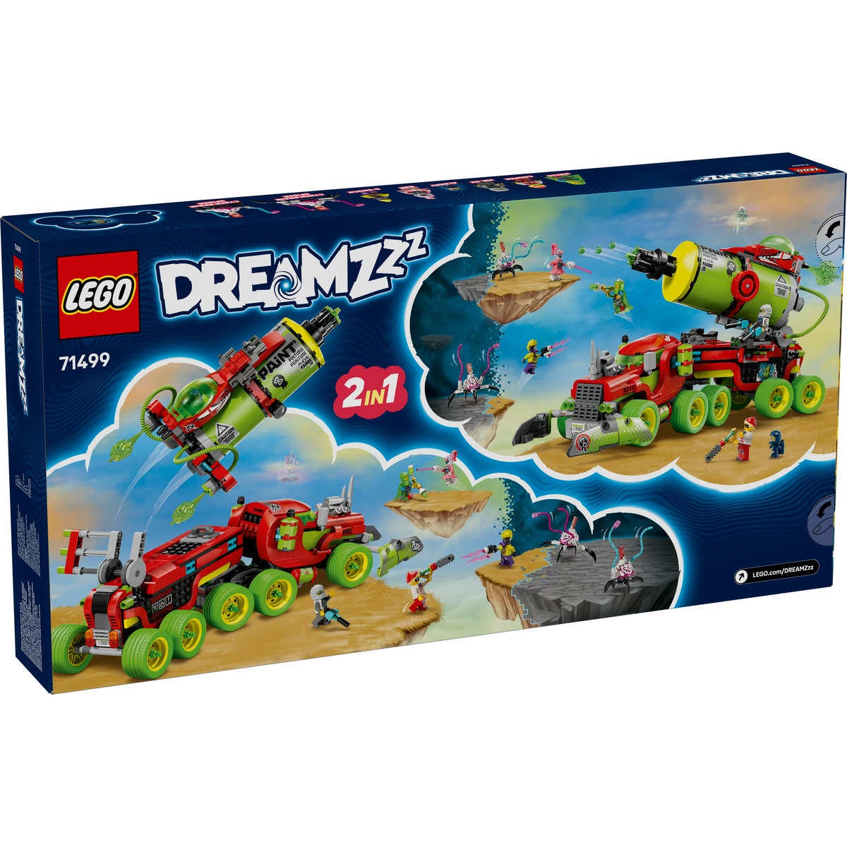 Set LEGO DREAMZzz - Camionul de vopsea spray al lui Mateo (71499) - 2 | YEO