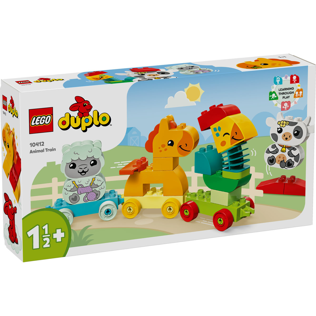 Set LEGO DUPLO - Tren cu animale (10412) - 1 | YEO