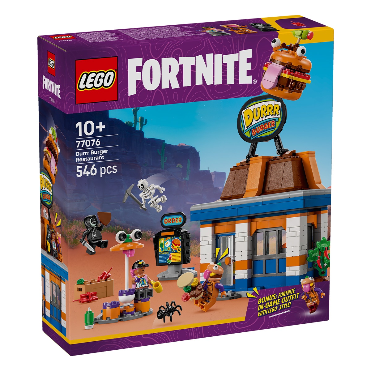 Set LEGO FORTNITE - Restaurantul Durrr Burger (77076) - 1 | YEO