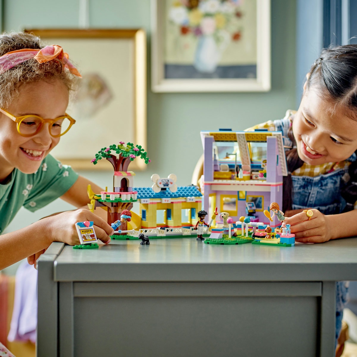 Set LEGO Friends - Adapost pentru caini (41727)