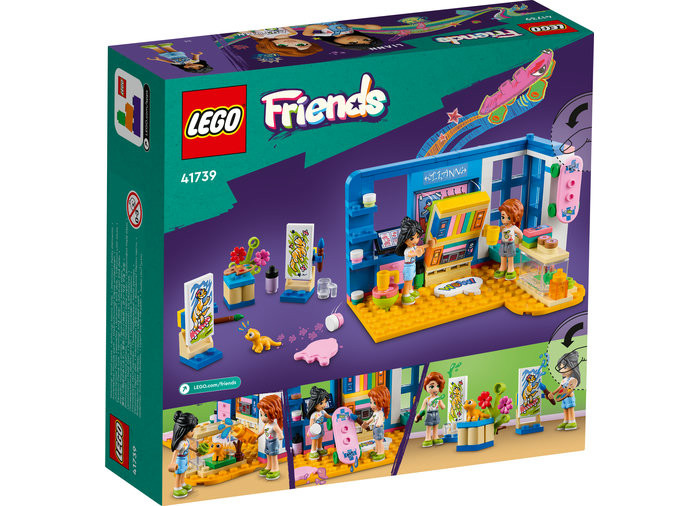 Set LEGO Friends - Camera lui Liann (41739) - 2 | YEO