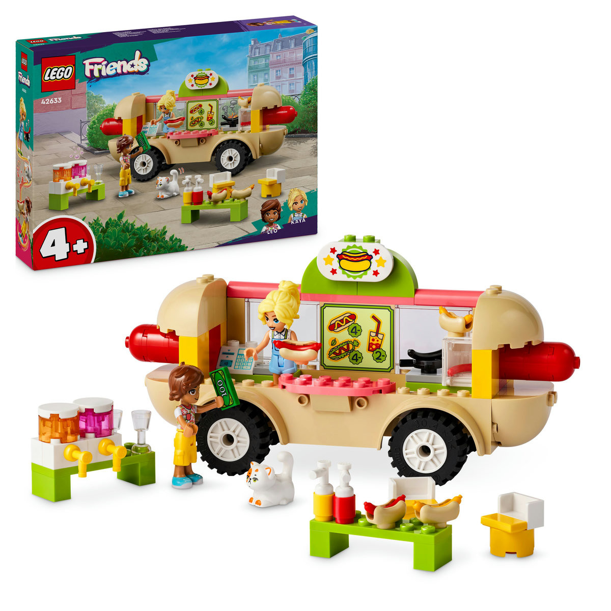 Set LEGO Friends - Toneta cu hotdogi (42633)