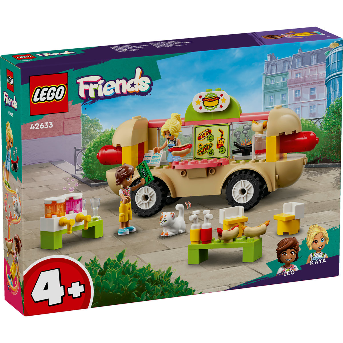 Set LEGO Friends - Toneta cu hotdogi (42633) - 1 | YEO