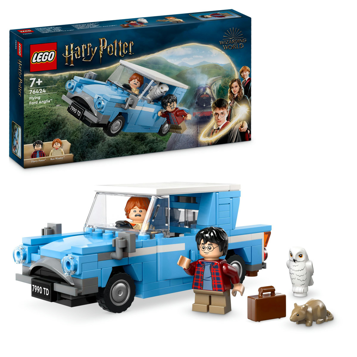 Set LEGO Harry Potter - Ford Anglia Zburator (76424)