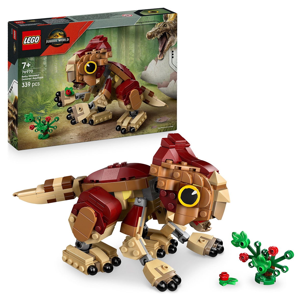 Set LEGO Jurassic World - Puiul de dinozaur Dolores: Aquilops (76970)