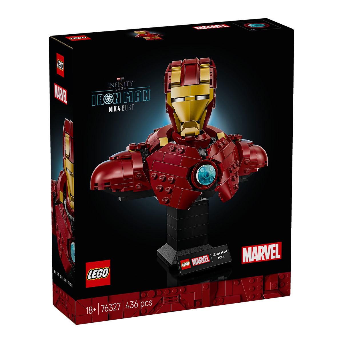 Set LEGO Marvel Super Heroes - Bust Iron Man MK4 (76327) - 1 | YEO
