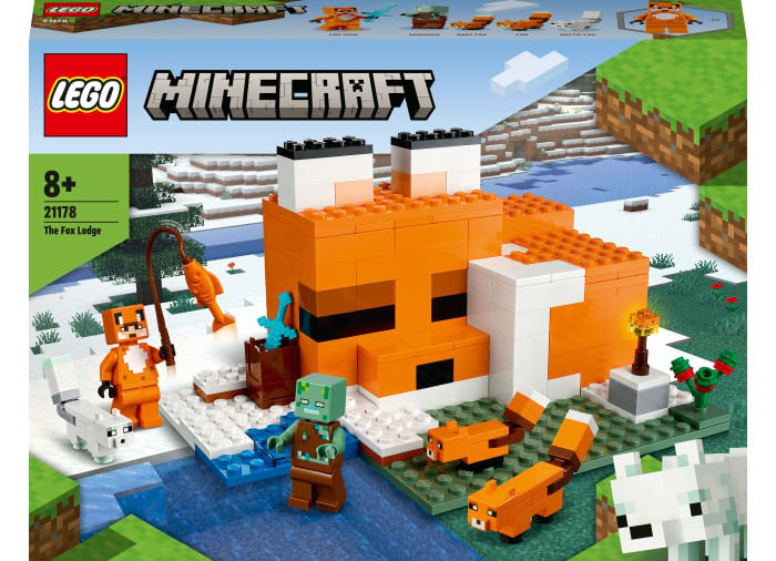 Set LEGO Minecraft - Casa in forma de vulpe (21178) - 1 | YEO