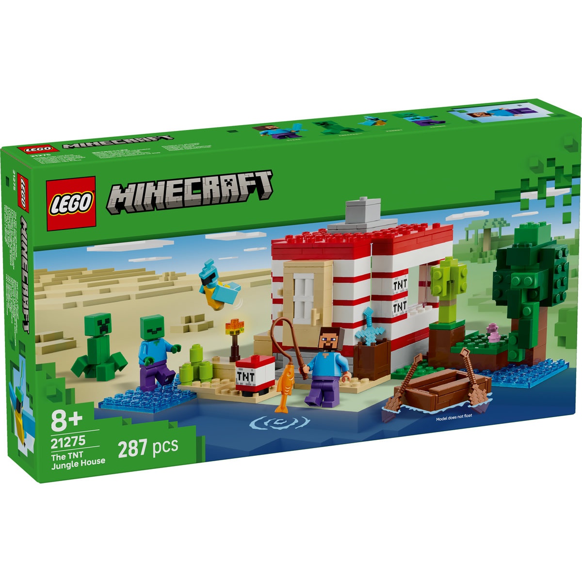 Set LEGO Minecraft - Casa TNT din junglă (21275) - 1 | YEO