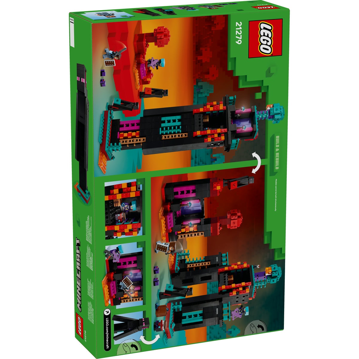 Set LEGO Minecraft - Turnul Enderman (21279) - 2 | YEO
