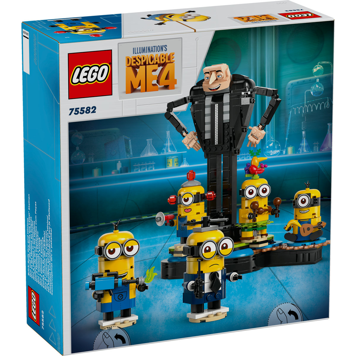 Set LEGO Minions - Gru si minionii din caramizi (75582) - 2 | YEO